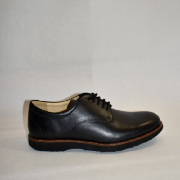 New! Samuel Hubbard Men\'s Founder M2100-048 Black Leather Size 12 US DD335 main image 7